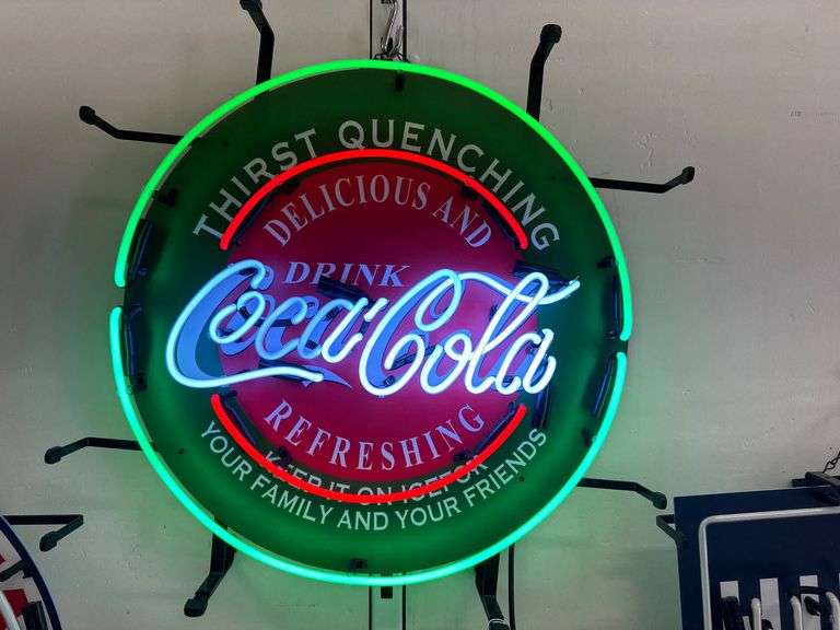 NEON "Coca Cola" sign, 24" image