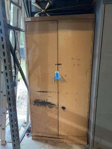 Metal Storage Cabinet Contents Not Included image