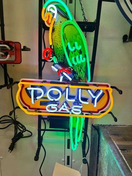 NEON "Poly Bird" sign image