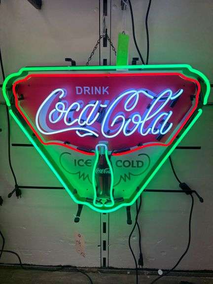 NEON "Coca Cola" sign image