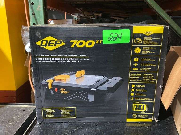 QEP 700XT Tile Wet Saw With Extension Table image