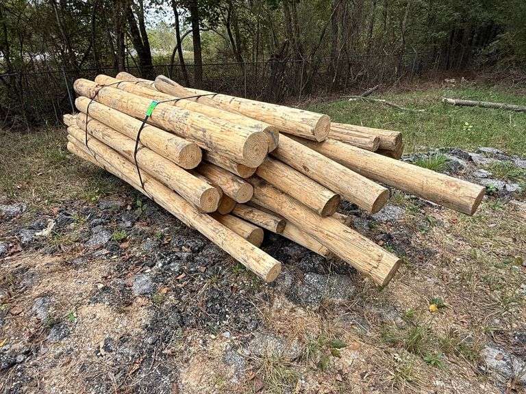 Untreated Wood Posts image