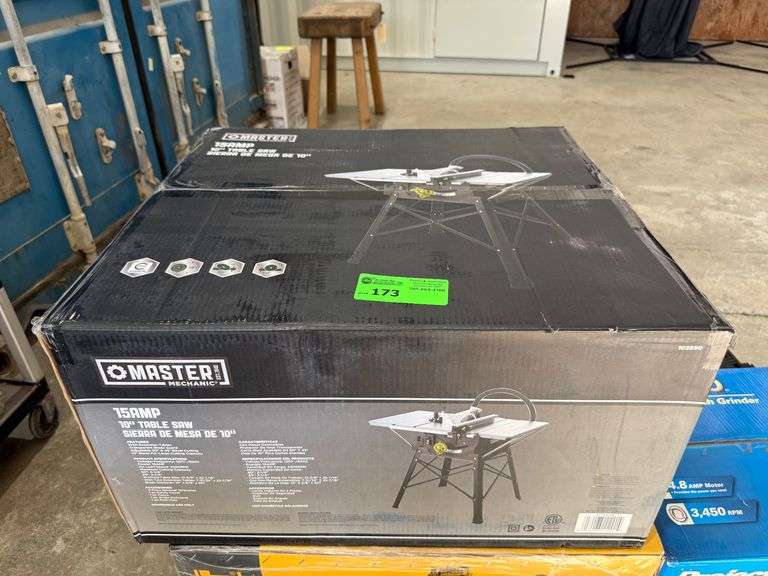 New Master Mechanic 10in Table Saw - 15 Amp image