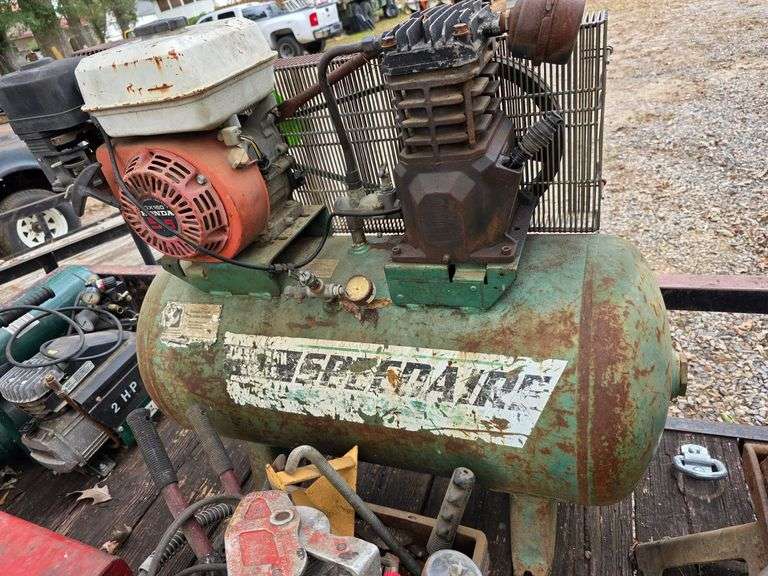 Speedaire Air Compressor with Honda Engine image