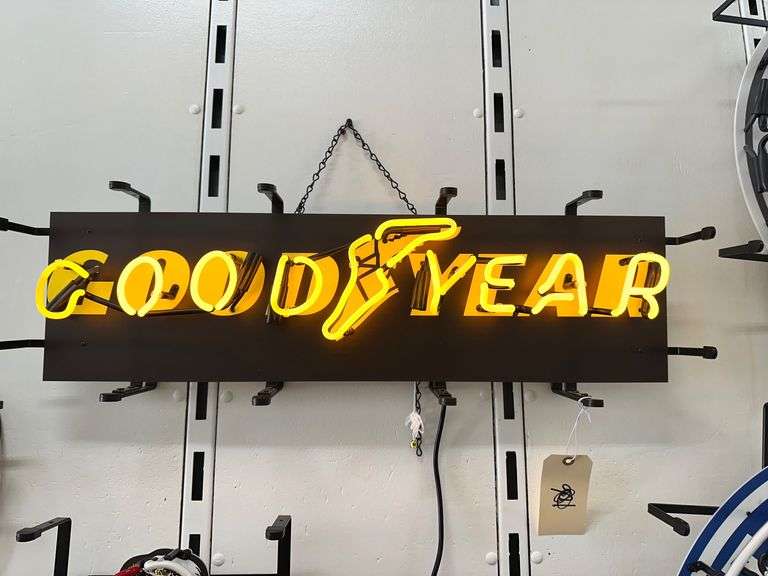 NEON "Goodyear" sign image