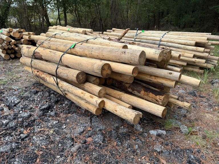 Untreated Wood Posts image