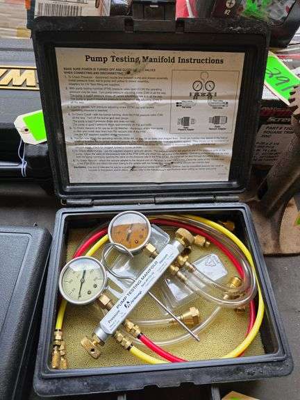 Sid Harvey Pump Testing Manifold Kit image