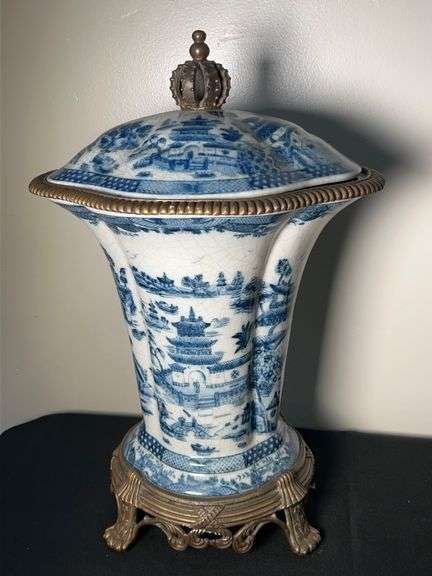 Vintage Castilian Blue and White Porcelain image