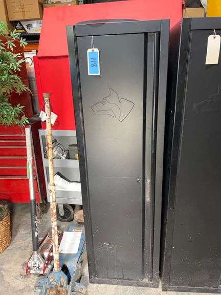 Lot - Husky Storage Cabinet with Contents image