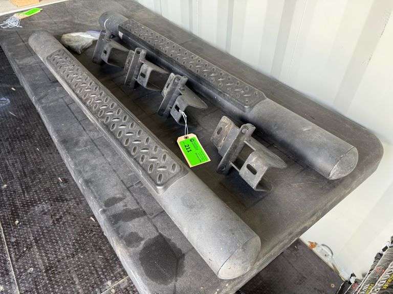 Set of Jeep Wrangler Foot Bar Steps image
