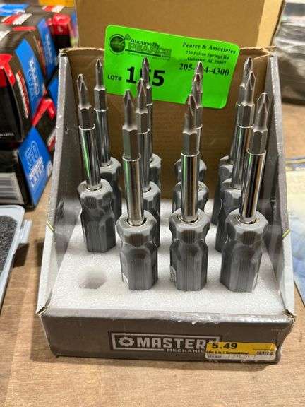 Display of (11) Master Mechanic 4-in-1 Screwdriver image