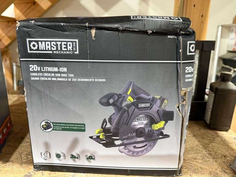 New Master Mechanic 20V 6.5in Circular Saw image