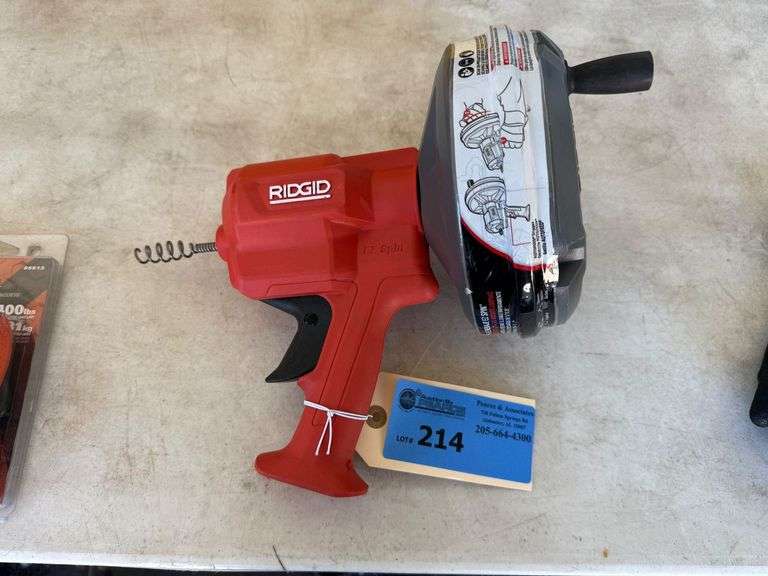 Ridgid EZ Spin Drain Snake image