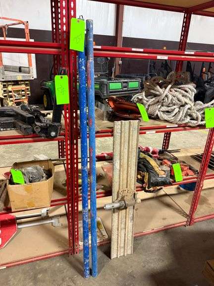 Concrete Trowel with Poles image