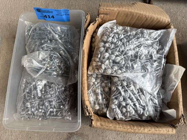 (2) Tubs - Assorted Screws image