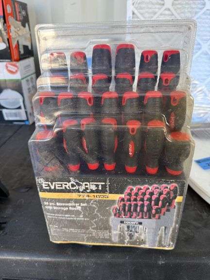 Evercraft 26-pc Screwdriver Set with Storage Rack image