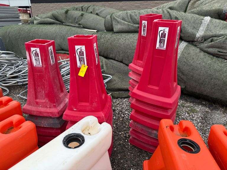 Lot - Fire Extinguisher Holder Cones image