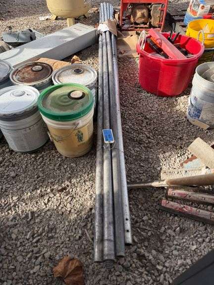 Long Handle Concrete Trowel image