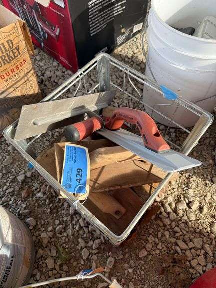 Lot - Concrete Finishing Trowel image