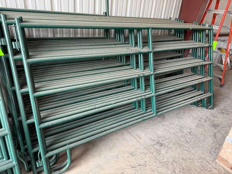 (4) Cattle Panels and (1) Open Cattle Gate image