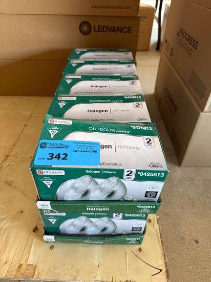 (10) Utilitech 90W (70W) PAR38 Flood Light Bulb 2ct image