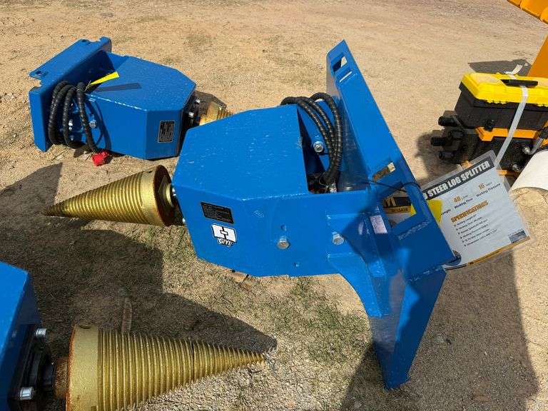 2025 GIYI Unused GY-LS43 Skidsteer Log Splitter image