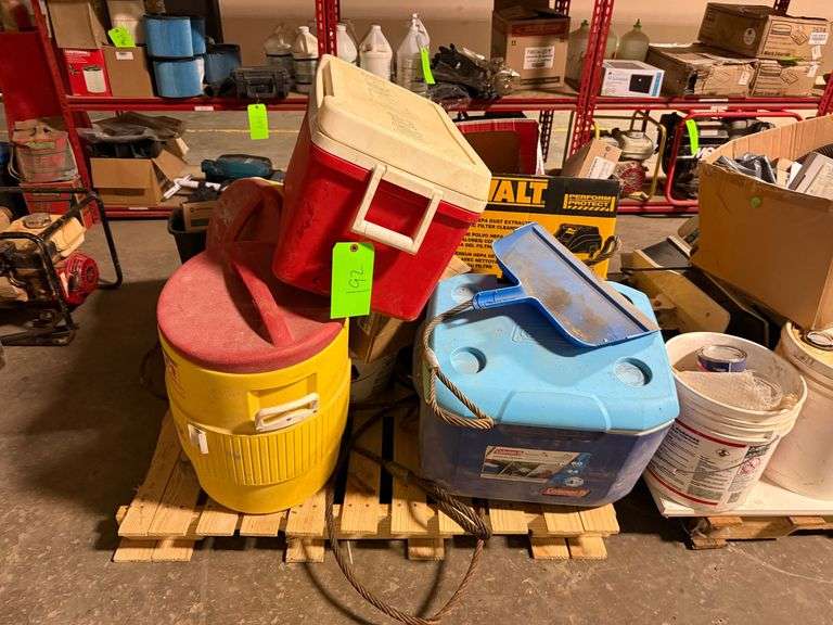 Pallet - Coolers, Epoxy, Slings, etc image