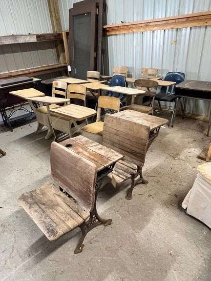 Lot - Assorted Antique, Vintage, and Modern Desks image