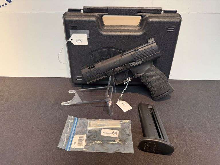 Walther WMP 22 WMR Pistol with Additional Magazine and Hard Case image