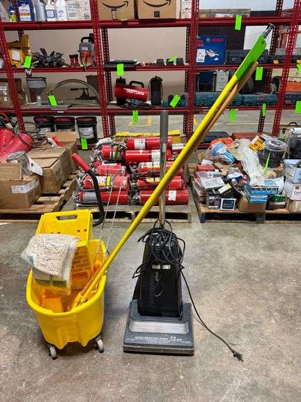 Mop Bucket and Vacuum image