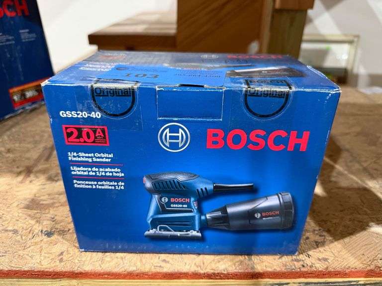 New Bosch 1/4 Sheet Orbital Finishing Sander image
