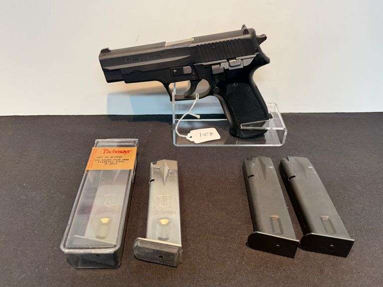 Sig Sauer P226 9mm Pistol with (4) Magazines image