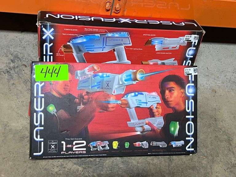 Lot - (2) Laser X Fusion Blasters image