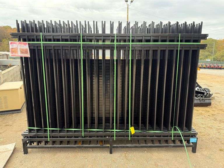 2025 Raysky Unused RPCF10-7FT Powder Coated Site Fence image