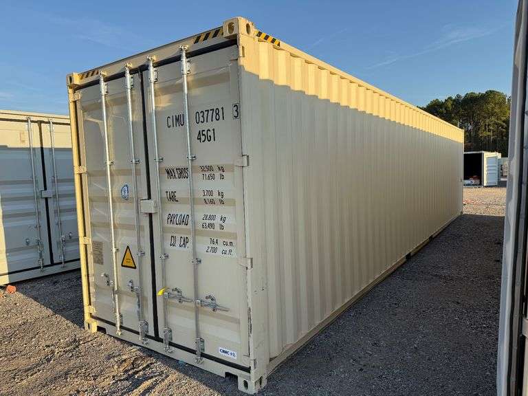 2025 "One Use" 40ft Steel Storage Container image