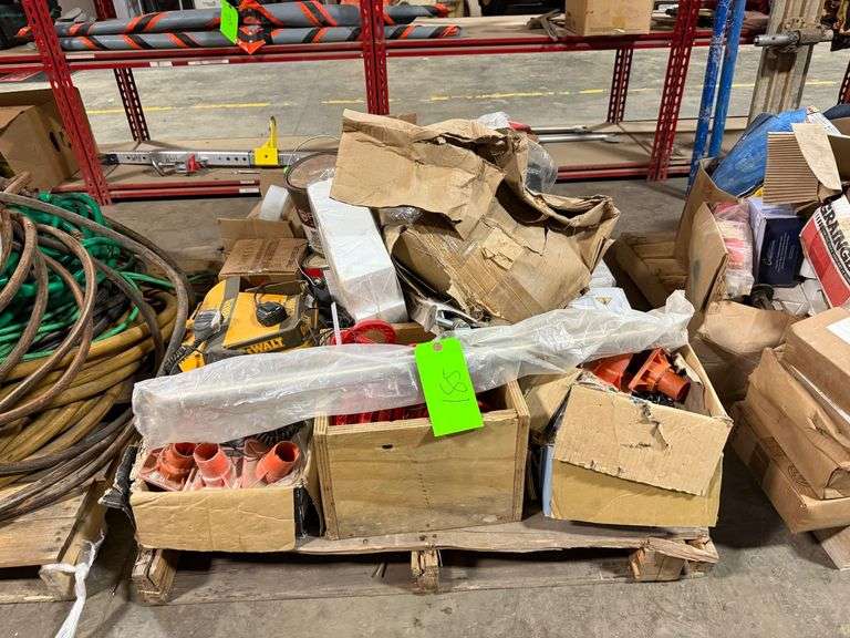 Pallet - Nails, Caps, Construction Supplies image