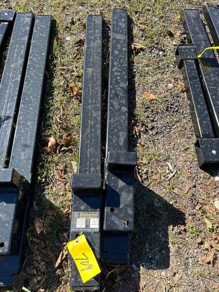 2025 Wolverine Unused TF1-66-4000G Adjustable Clip-on Pallet Fork image