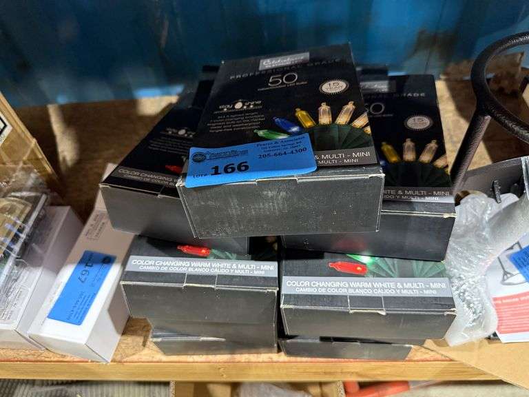 (13) Box 50 Colored LED Christmas Light image