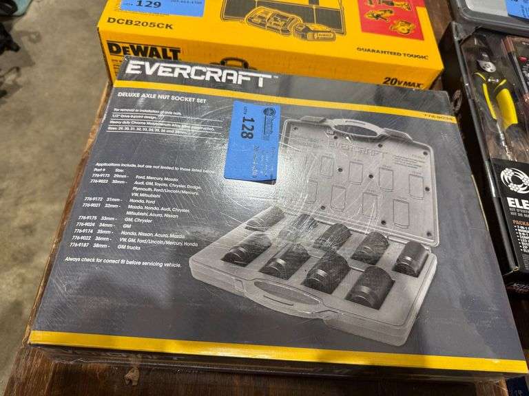 New Evercraft Deluxe Axle Nut Socket Set image