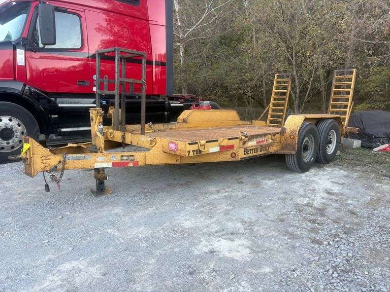 2015 Better Built Tandem Axle 7 Ton Equipment Trailer image