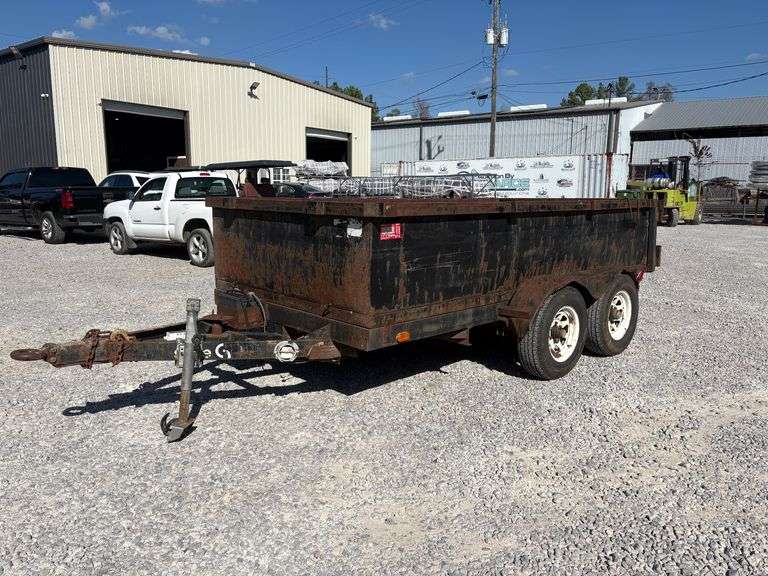 1996 Homemade Tandem Axle Dump Trailer image