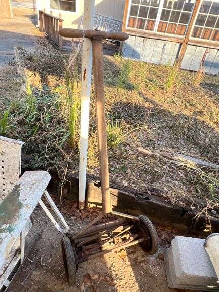 Antique Reel Mower image