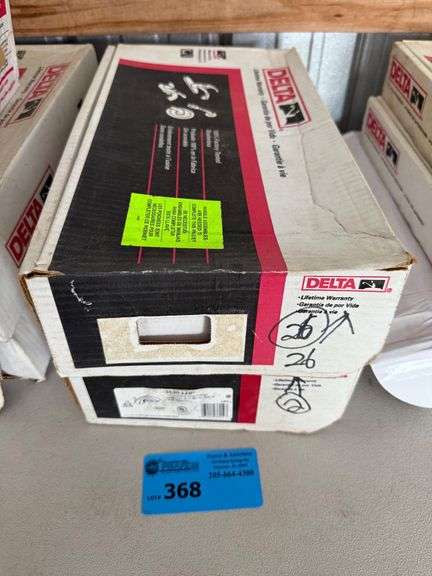 (2) Delta 3530-LHP 2-Handle Widespread Faucet image