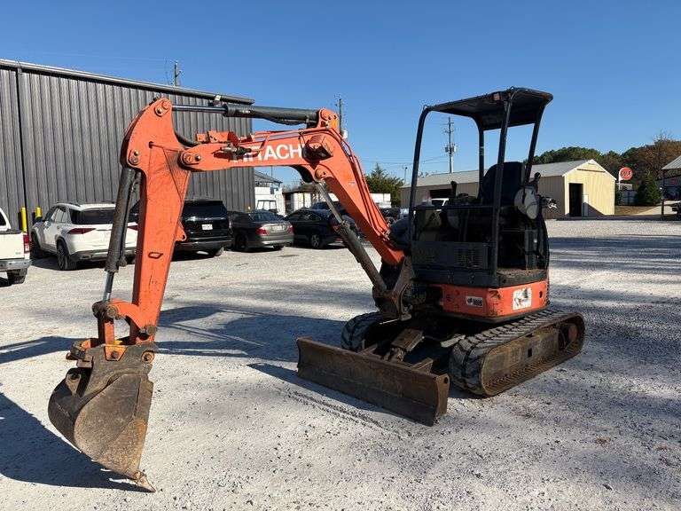 2011 Hitachi Zaxis 27U Mini Excavator w/ Attachments image