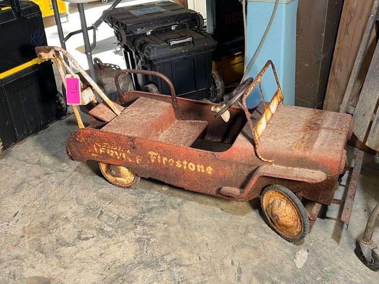 Vintage/Antique Firestone Pedal Car image
