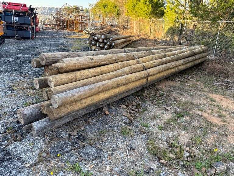 Untreated Wood Posts image