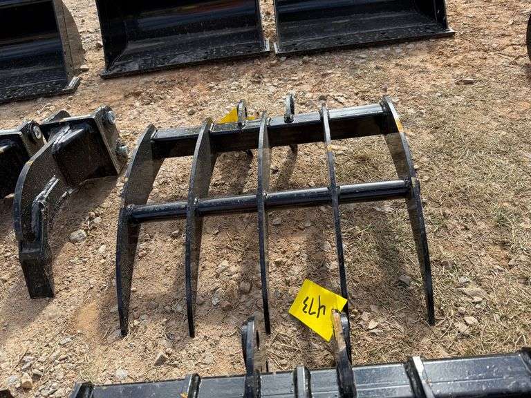 2025 Youert Unused Mini-Excavator Rake Attachment image