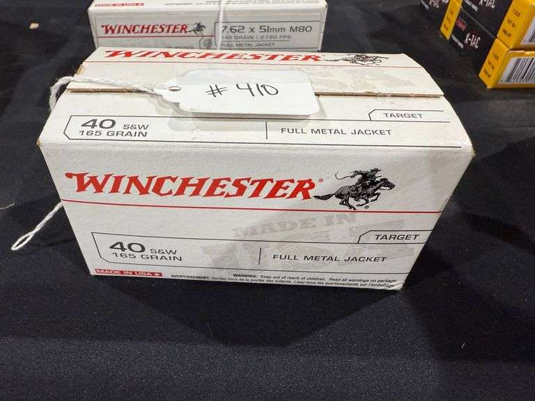 Winchester 40 S&W - (1) Boxes of 100 image