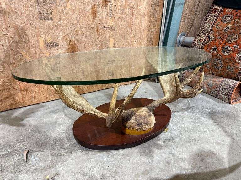 Moose Antler Table - 5ft x 3ft image