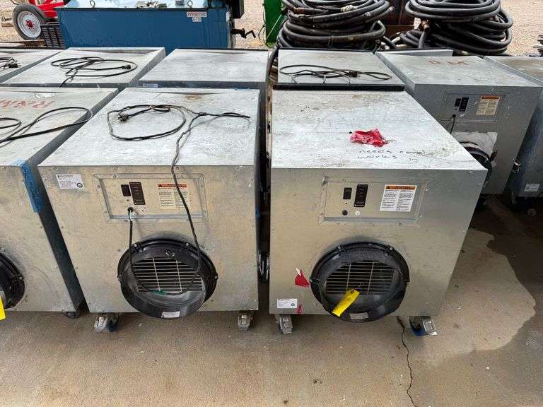 (2) Abatement Technologies H2KM Negative Air Machines image